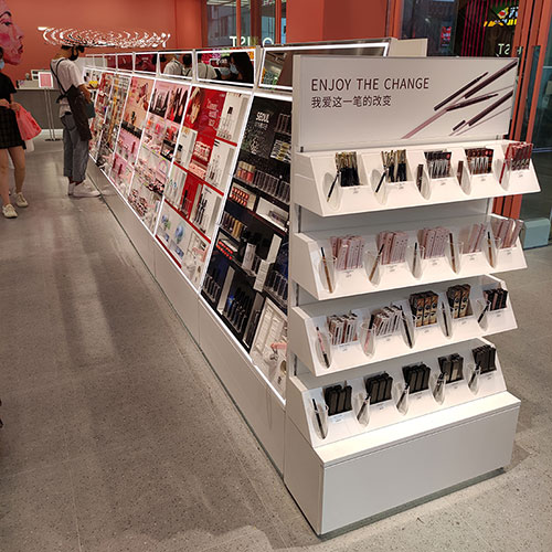 双面笔类彩妆中岛货架