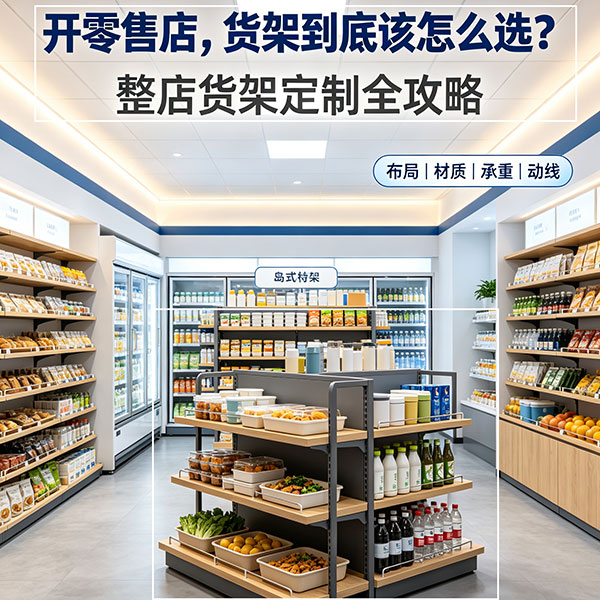 开零售店，货架到底该怎么选？整店货架定制全攻略
